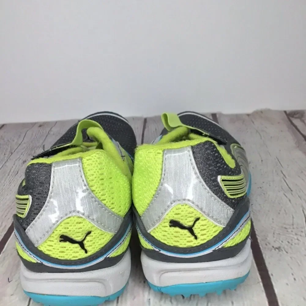 Puma Sport Lifestyle Women’s Green/White Running Athletic Shoes Size 7.5‎